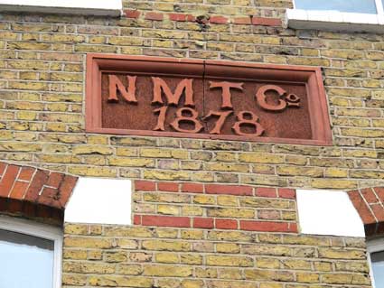 Ipswich Historic Lettering: NMTCo. 1878