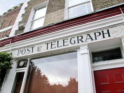 Ipswich Historic Lettering: Post & Telegraph