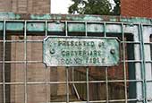 Ipswich Historic Lettering: Charles Street gate thumb