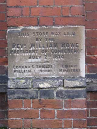 Ipswich Historic Lettering: Clarkson St church 4