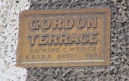 Ipswich Historic Lettering: Gordon Terrace