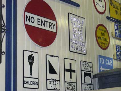 Ipswich Historic Lettering: Ipswich Transport Museum 4