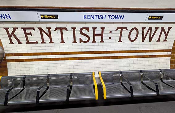 Ipswich Historic Lettering: Kentish Town