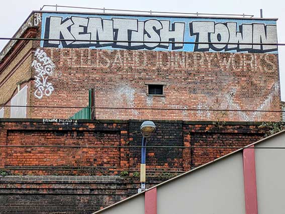 Ipswich Historic Lettering: Kentish Town