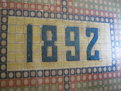 Ipswich Historic Lettering: Morpeth plaque 5