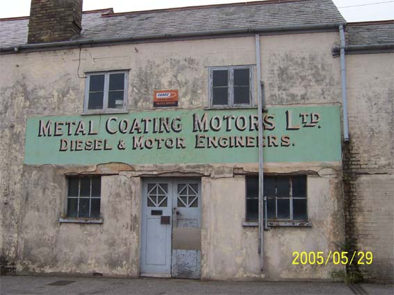 Ipswich Historic Lettering: Pakefield sign