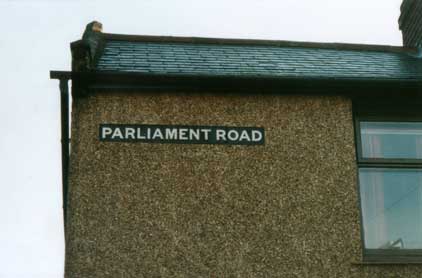 Ipswich Historic Lettering: Parliament Road