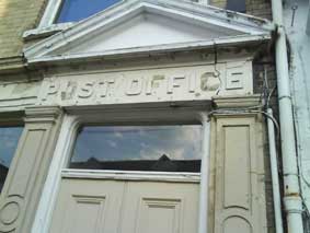 Ipswich Historic Lettering: Saxmundham: P.O.