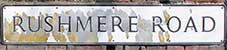 Ipswich Historic Lettering: Rushmere Road small