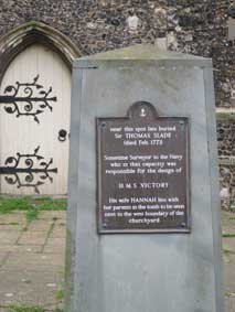 Ipswich Historic Lettering: Thomas Slade plaque