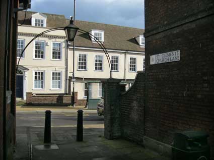 Ipswich Historic Lettering: St Clements nameplate 4