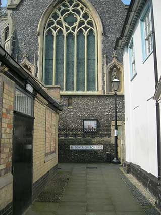 Ipswich Historic Lettering: St Mary Le Tower 11