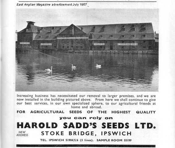 Ipswich Historic Lettering: Stoke Maltings 1957