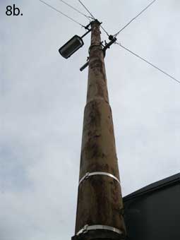 Ipswich Historic Lettering: Tram poles 8b
