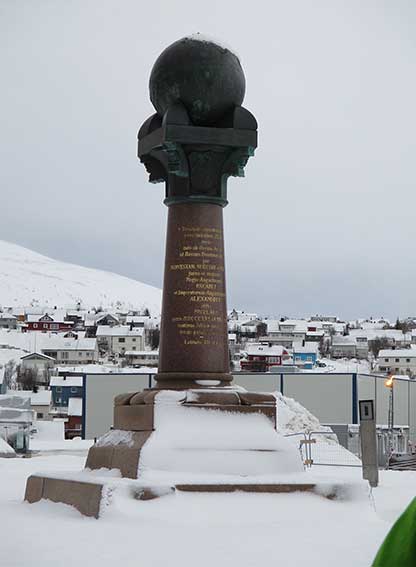Ipswich Historic Lettering: Hammerfest: The Struve Geodetic Arc