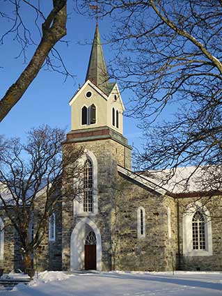 Ipswich Historic Lettering: Br�nn�ysund church