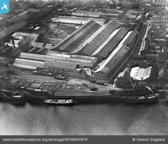 Ipswich Historic Lettering: Ransomes & Rapier Waterside Works 1928